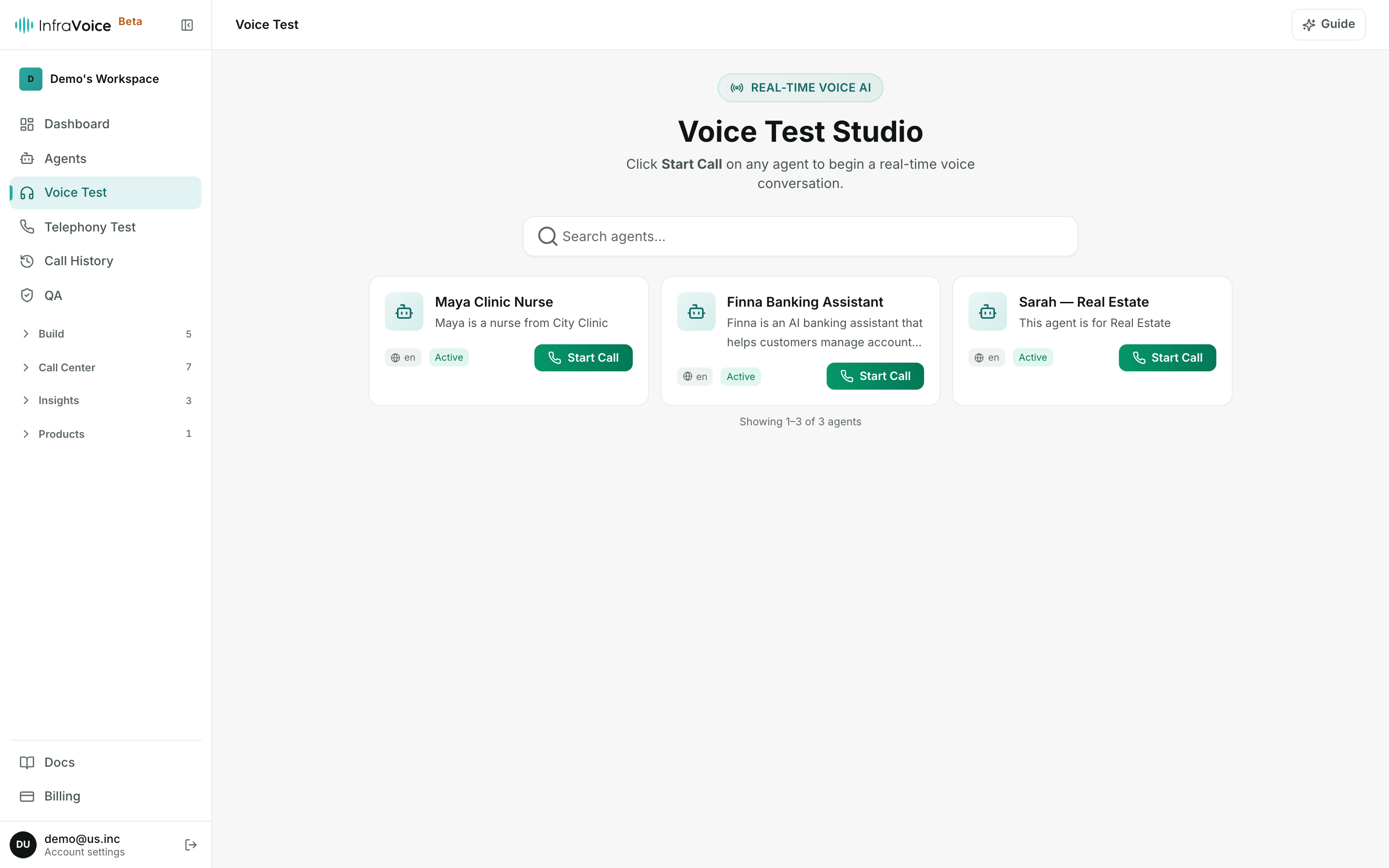 Voice Test